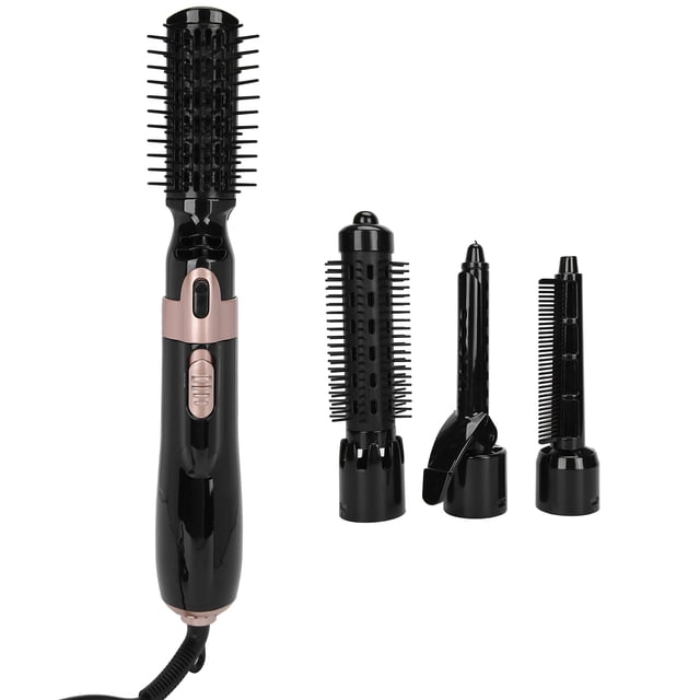Rizador de pelo automático 4 en 1, rizador de pelo multifunción, 2 temperaturas, calefacción de cerámica, enchufe de EE. UU. 110 V
