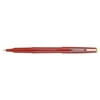 Pilot 11007 0.3 mm Razor Point Fine Line Porous Point Pen - Extra-Fine, Red (Dozen)