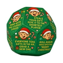 Santa Swap 2025 Christmas Gift Exchange Dice Hilarious Dice Game for Stocking Stuffers Party Family Night and Anniversary Nights
