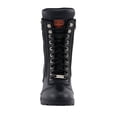 thumbnail image 4 of Milwaukee Leather MBL9301 Women's Black Leather Lace-Up Motorcycle Biker Riding Boots with Side Zipper Entry 6.5, 4 of 10