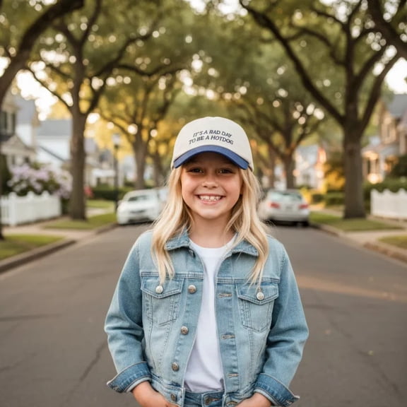 Its a Bad Day to Be a Hotdog Hat,Baseball Hats for Women & Men,Stay Cool and Comfortable,Stay Cool and Comfortable,Suitable for Outdoor Activities, Vacations or Simply Running