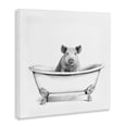 thumbnail image 2 of Stupell Industries Rustic Lodge Hog in Bathtub Sketch Canvas Art, 17 x 17, by Victoria Borges, 2 of 7