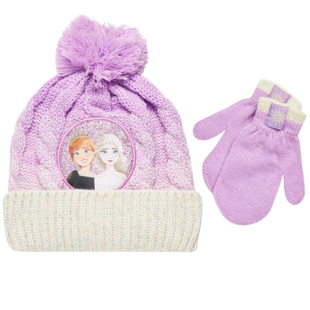 Set para clima frío de Disney Frozen Elsa y Anna para niñas de 2 a 7 años