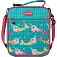 thumbnail image 4 of Boîte à Lunch Isolée Durable avec Sangles pour Sac à Dos pour l'École - Sac à Lunch Réutilisable avec Poignée pour Enfants et Tout-Petits, Fonctionne avec Bento Box, Bengo, Kinsho, Yumbox – Narval, 4 of 4