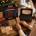 thumbnail image 3 of 24-Day Mystery Adventure Advent Calendar, Christmas Escape Room Game with Interactive Story Themes, Open A New Discovery Every Day Family Cooperative Game Countdown Gift for Family & Adults, 3 of 6