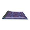 thumbnail image 2 of Ahgly Company Indoor Square Oriental Blue Traditional Area Rugs, 7' Square, 2 of 4