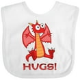 thumbnail image 3 of Inktastic Dragon Hugs Boys or Girls Baby Bib, 3 of 4