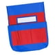 thumbnail image 4 of Bolsillo para respaldo de silla Bolsa para silla Organizador para respaldo de silla Bolsillo para respaldo de asiento escolar para Rojo Azul, 4 of 9