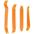 thumbnail image 1 of 4pcs Auto Trim Removal Tool, Car Interior Door Audio Radio Panel Dashboard Strong Removal Kit, Heavy Duty (Orange), 1 of 5