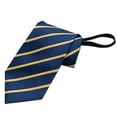 thumbnail image 2 of Wancir Men's 3.15" Jacquard Polyester Tie Quick-Release Zipper for Business Meetings, 2 of 3