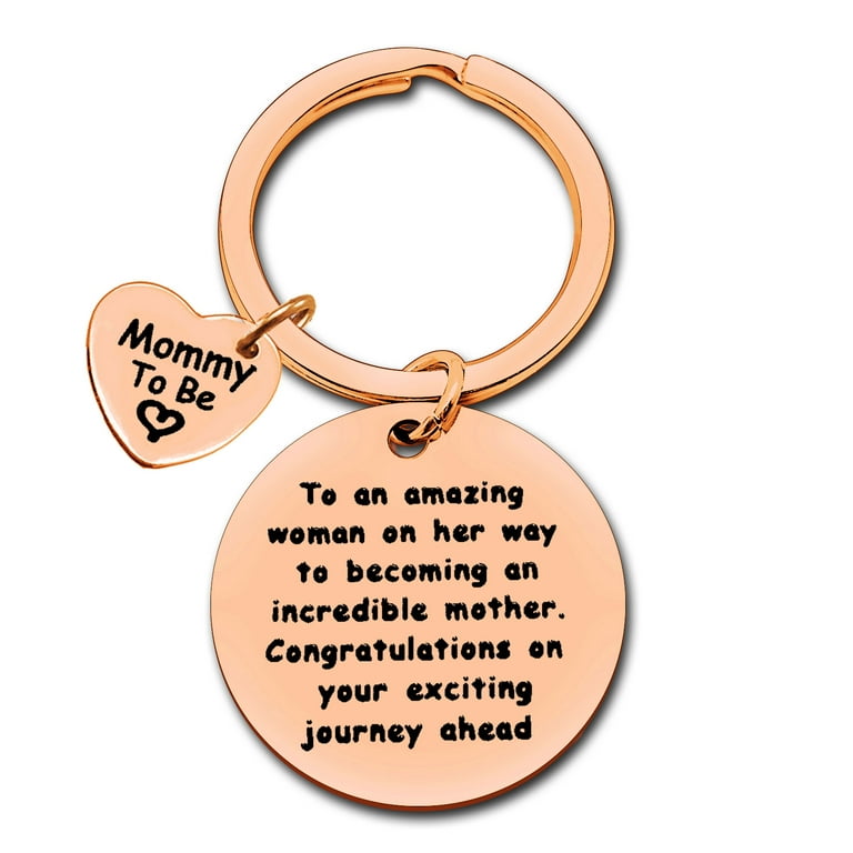 Mom to Be Gifts New Mom Keychain Pregnancy Announcement Gift Baby  Announcement Jewelry Gift First Time Mom Gifts Mommy to Be Gift Keyring New  Mother Jewelry Gifts Parents to Be Gifts 