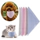 thumbnail image 5 of sweethay Bufanda de baba a cuadros Toalla decorativa triangular de algodón para mascotas para cuello de 25-45 cm Ropa para mascotas Rojo sweethay PT003845-04, 5 of 6