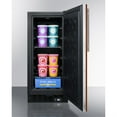 thumbnail image 4 of 15" wide frost-free freezer for built-in or freestanding use, with integrated door frame to accept overlay panels, 4 of 5