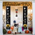 thumbnail image 4 of Bienvenida De Halloween Colgante De Puerta De Corona De Calabaza Para Decoración De Halloween Minnieouse HA043247-05, 4 of 6