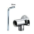 thumbnail image 5 of Stainless Steel Shower Arm Bottom Hose Wall Mounted Shower Head Extension Arm, 5 of 13