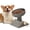 Matte Gray, variant on Elevated Dog Bowls for Small Medium Dogs and cats, 3 Level Height Adjustable Raised Stand with 304 Stainless Steel Food Cat Bowls