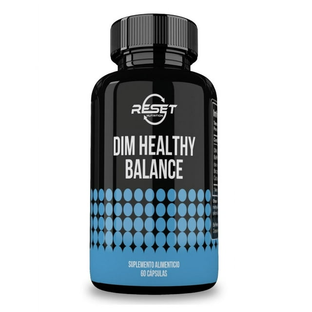 Reset Nutrition DIM Healthy Balance | 250 Mg | 60 Servings | 60 Capsules | Hecho en USA RESET NUTRITION DIM Healthy Balance