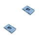 thumbnail image 1 of Kearding Debajo del cajón del escritorio, organizador de almacenamiento de antideslizante autoadhesivo, soporte de caja de dormitorio para Azul 2Conjunto, 1 of 6