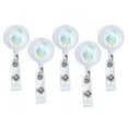 thumbnail image 4 of Clips de Badge en Métal, Solidement Serré Support de Badge Rétractable Durable Robuste Facilement Utiliser pour l'École pour le Modèle d'Hôpital B, Modèle C, Modèle F, 4 of 8