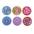 thumbnail image 2 of 6 Unids Multi Shapes Kids Stamper Kids Creativo Pintura Esponja De Cepillos Herramienta De Pintura Cepillo De Pintura Cepillo Gloria sellos de pintura de esponja, 2 of 7