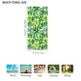 thumbnail image 5 of HBBKVI Beach Towel 30" × 60", Tropical Bath Towels for Pool Beach Travel Camping, Super Absorbent Quick Dry Sand Proof Towels, 5 of 8