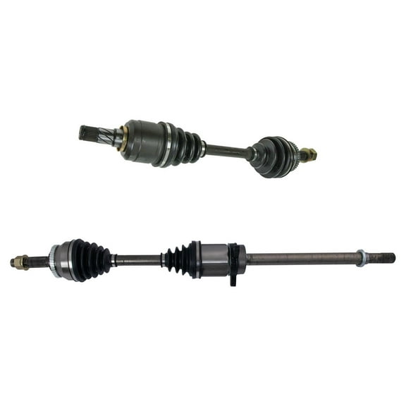 TRQ Front Complete CV Axle Shaft Assembly Driver Passenger Pair 2pc for Maxima CSA70770