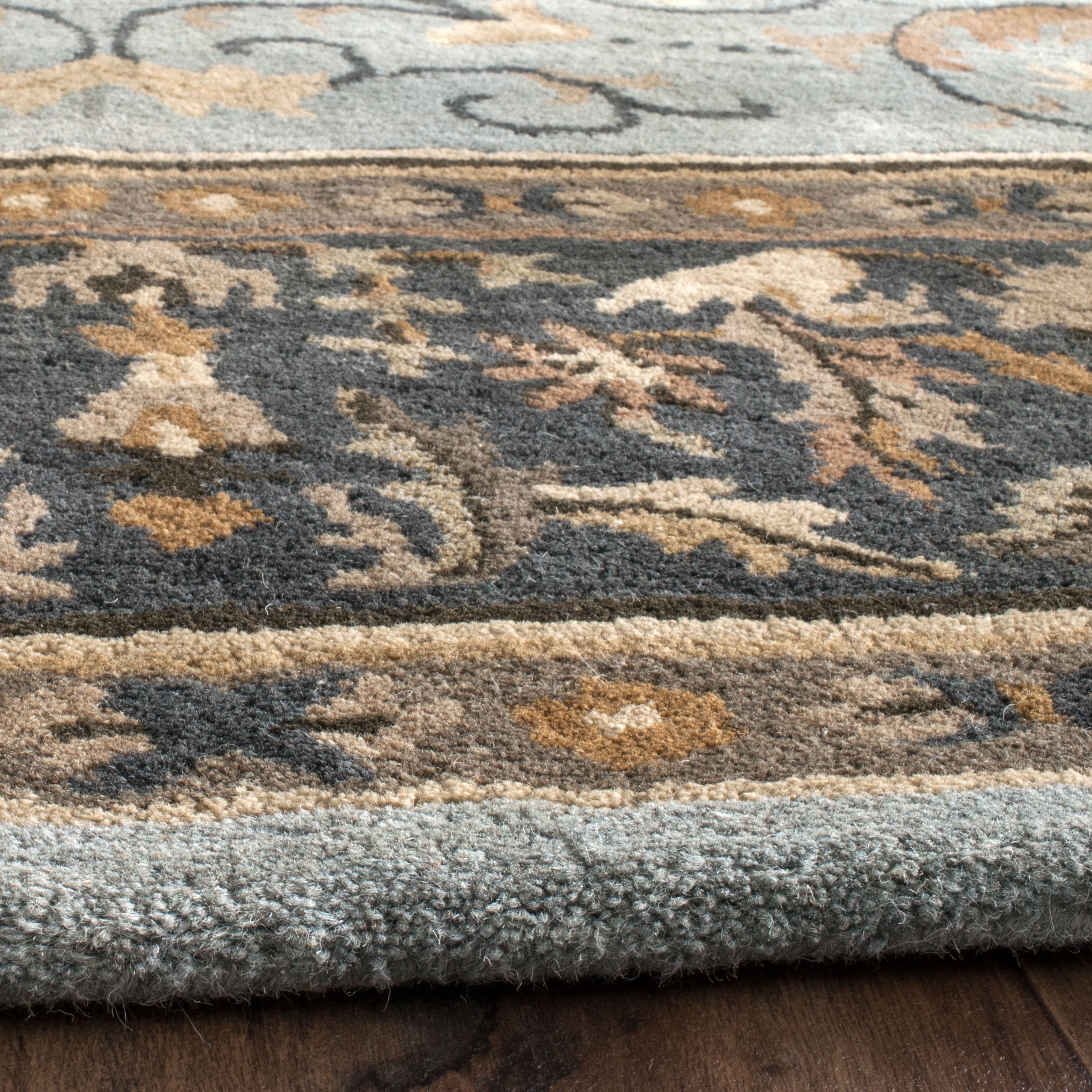 Safavieh Empire Naira Oriental Wool Area Rug, Blue, 7'6" x 9'6"
