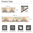 thumbnail image 3 of Yayeee Faucet Mat for Kitchen Sink 14.7" Diatomite Long Splash Guard Pad, Beige Rainbow, 3 of 7