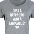 thumbnail image 3 of Instant Message - Happy Girl Sad Playlist  - Women's Any Way Dress, 3 of 7