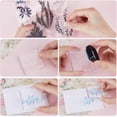 thumbnail image 6 of Moon Clear Stamps Moon Phases Stars Words Reusable Retro Transparent Silicone Stamp Seals for Journaling Card Making DIY Scrapbooking Photo Album Decorative, 6 of 6