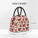 thumbnail image 2 of Fotbe Hand Drawn Tomatoes Bolsa de Almuerzo con Estampado, Lonchera Aislada, Contenedor de Comida Reutilizable Tipo Cooler a Prueba de Fugas, 2 of 6