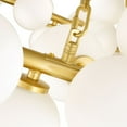 thumbnail image 5 of CWI Lighting Arya 45 Light Contemporary Metal Chandelier in Satin Gold, 5 of 5
