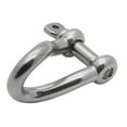 thumbnail image 3 of Extreme Max 3006.8216.2 BoatTector Stainless Steel Twist Shackle - 5/16", 2-Pack, 3 of 5