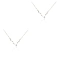 thumbnail image 2 of Qarigey Ins Constellations Theme Amistad Collar Rhinestone Cómodo Delicado con Display Card Colgante para Lover Festival Gifts Piscis Silver Type2 NO2 Qarigey CBP222153, 2 of 6
