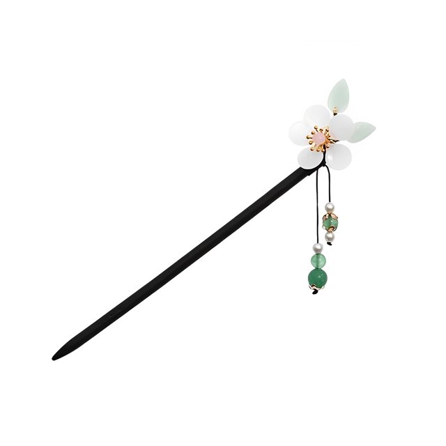 Minnieouse Palillo de pelo de estilo de niña, decoración de flores de moda portátil, adorno de horquilla, joyería decorativa brillante para vestir de Accesorio para el cabello Minnieouse AP013954-01