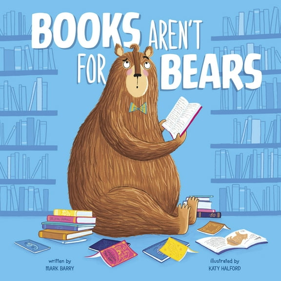 Books Aren't for Bears, (Hardcover)