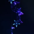 thumbnail image 3 of Luz Cinta Hada LED Tira Impermeable Luz de Viento Iluminación Interior para Exteriores Accesorios Decorativo Estrellas Baoblaze LED Wind Chime, 3 of 6