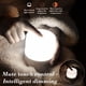 thumbnail image 5 of onlyliua Ofertas Flash Lámpara de Noche para Cama, Luz Ambiental, Lámpara de Noche Led para Dormitorio, Lámpara para Ojos de Niños, Luz para Cuidado de Los Ojos, Control Silencioso, Luz Suave Comoda, 5 of 7