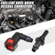 thumbnail image 2 of Conector de liberación rápida de manguera de línea de combustible para automóvil Unique Bargains 1 Set 90 Grados 5/16" 7.89mm SAE a 5/16" 8mm, 2 of 6