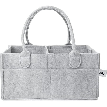 Mr. Pen- Baby Diaper Caddy Organizer  Diaper Organizer  Gray