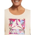 thumbnail image 4 of Reebok Women’s Plus Size Short-Sleeve Graphic Print T-Shirt, Sizes 1X-4X, 4 of 5