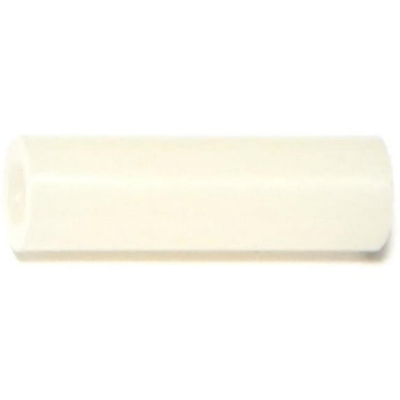 Midwest Fastener MF77146 8-32 x 1 x 0.31 Nylon Spacer-Threaded - 12 Piece