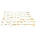 thumbnail image 4 of LAFGUR Acrylic Stencil,54PCS Clear Acrylic Pattern Stencil Template Set Leather Craft Quilting Sewing Tool DIY, Acrylic Stencil DIY, 4 of 8