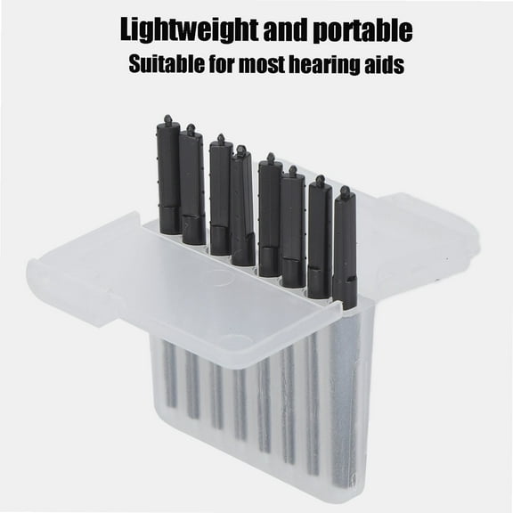 Hearing Wax Guard Filters, 8Pcs Plastic Protective Wax Guards Hear Clear Removal Cleaning Tool Accessories Replacement Wax Filters