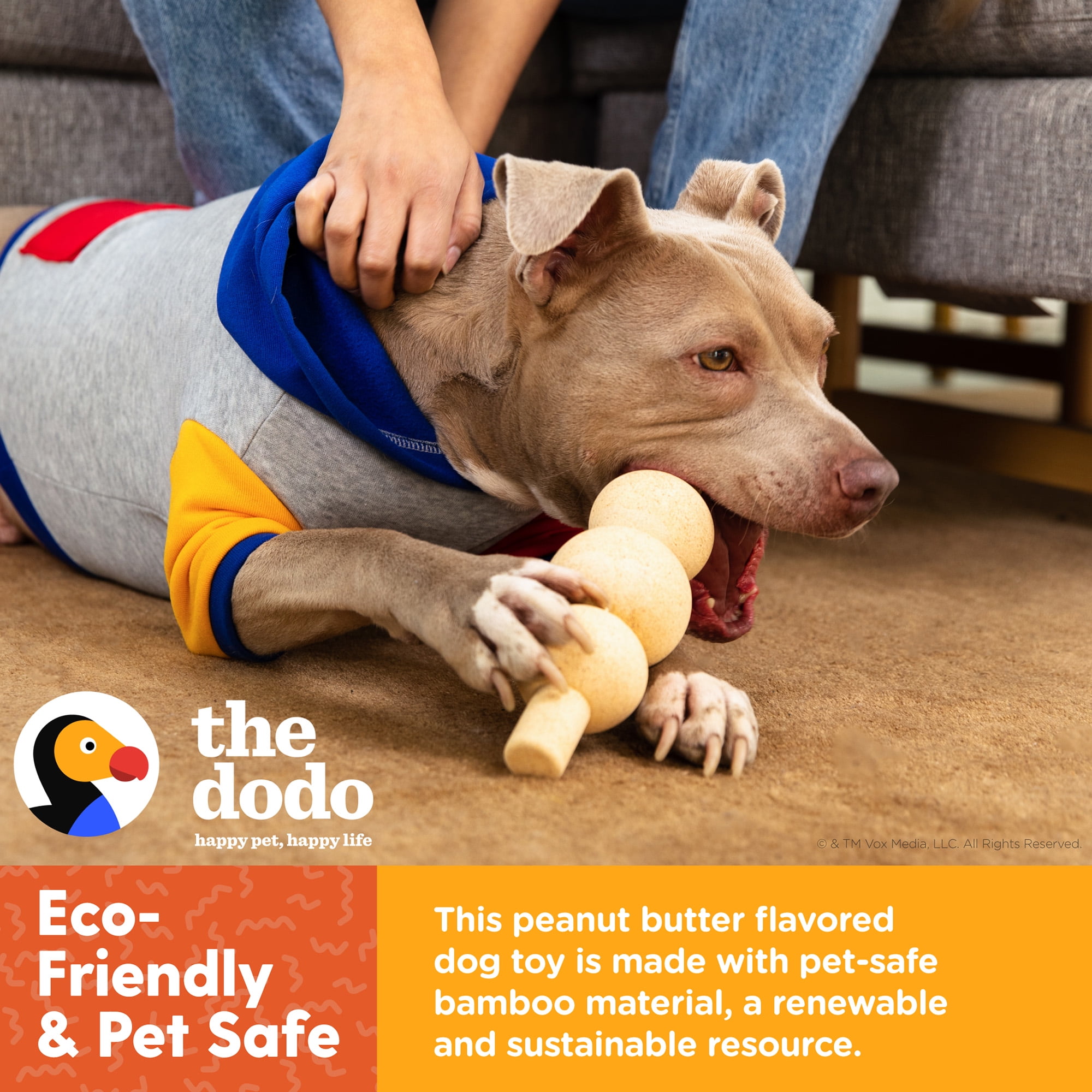 The Dodo Treat Dispensing Plush Dog Toy, Size: One Size