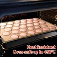 thumbnail image 4 of Non-stick Silicone Baking Mat Macaron Sheet (2 Pack) Resuable non-stick Cookie Pastry Mat Supplies Tools for Bake Pans & Toaster Oven -Bread, 4 of 4