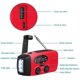 thumbnail image 2 of 1 pc Cranking Radio Solar Hand Crank Dynamo Radio with LED Flashlight Power 3xAAA 350mAh 3.6V Ni-MH for Camping, 2 of 5