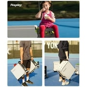 Nisplay Tennis Ball Machine N2 - One of The Lightest and Smallest Ball Machines in The World, Lithium Ion Battery (without Oscillator)