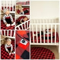 thumbnail image 5 of Red Plaid Crib Sheet, 5 of 9