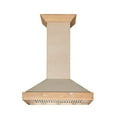 thumbnail image 3 of ZLINE Hotte Murale en Bois Non Fini 48 Pouces - Inclut Moteur, 3 of 7